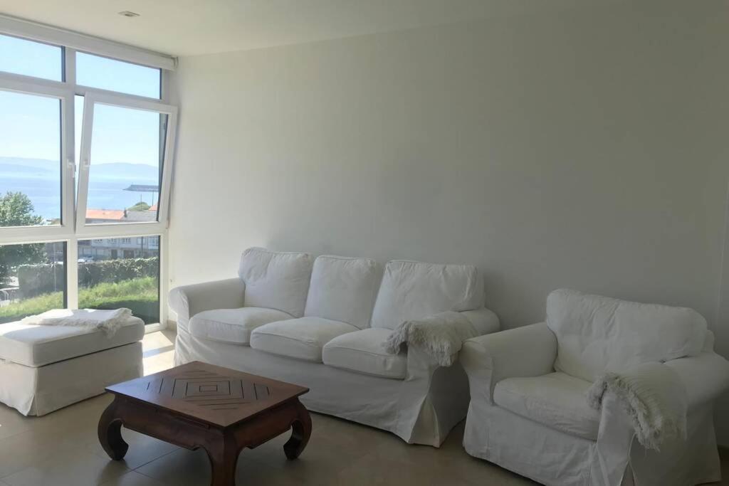 Apartamento Primera Linea De Playa Finisterre Esterno foto